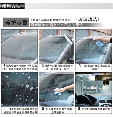 PROSTAFF 保斯道 A21 车玻璃清洁剂(330ml) br (北京地区已开通线下安装及保养服务!仅限亚马逊自营商品,详见商品描述) - 汽车用品 - 亚马逊中国